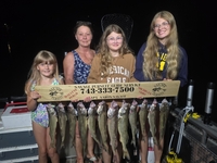 Savage Pursuit Guide Service NIGHT WALLEYE | 5 Hour Charter Trip - Monroe fishing Lake 