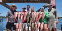 King Slayer Charters Panama City Beach Fishing | Private - 4 Hour Snapper Trip fishing Offshore 