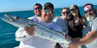 Manicsportfishing Thrilling Shark and Barracuda Fishing Adventure in Marathon FL | 4 HR Private Trip fishing Offshore 