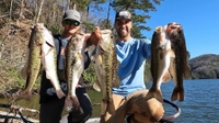 Jonathan Kelley Fishing Full Day Bass Fishing Trip - Old Forge, PA fishing Lake 