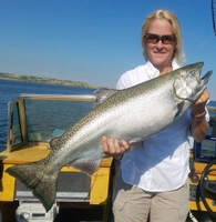 BadAss Fishing Adventures, LLC. Wyoming Guided Fishing | 8 Hour Charter Trip fishing Lake 