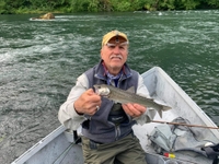 Kalama Guide Service Summer Trout (Cutthroats) fishing River 