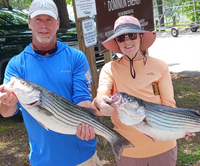 Hooked Up On Striper Guide Service Lake Murray Striper Fishing (Afternoon Trips) fishing Lake 