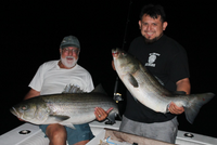 Push the Limit Sportfishing Night Bass Fishing - Montauk fishing Inshore 