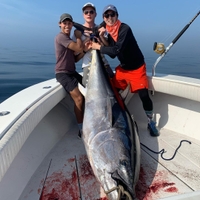 Cape Cod Offshore Tuna Charters - Topwater or Bait - Atlantic, Ocean fishing Offshore 