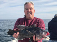 Gone Fishin’ Sport Fishing Charters Cape May NJ  Charter Fishing | 12 Hour Marathon Jumbo Seabass fishing Wrecks 