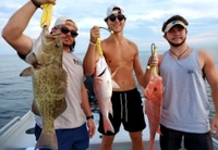 Gotcha Fishing Charters Pensacola, FL 10 Hour Offshore Fishing Trip fishing Offshore 