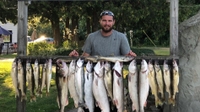 Pursuit Sport Fishing Charters Fish in Lake Huron fishing Offshore 