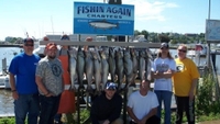 Fishin’ Again Charters Six-Pack Salmon Spectacle: Chinook & Coho Special for Your Squad! | Chinook & Coho Special (6 person) fishing Lake 