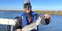 Spotted Fever Guide Service Bolivar Peninsula Fishing Charters | Private Afternoon 4-Hour Charter Trip fishing Inshore 