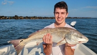 Top Predator Adventures Catching Redfish in South Carolina fishing Inshore 