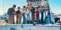 Blount Adventures Cruises Fishing Charters Homer Alaska | Halibut Salmon Combo Spring Fishing Trip fishing Inshore 
