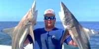 2 Reel Charters Galveston Fishing Charters | Private 8-Hour Full Day Shark Charter Trip fishing Inshore 