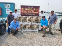 Seeing Red Charters Port Clinton Fishing Charter Lake Erie | Exclusive Charter Trip fishing Lake 