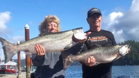 J. Standifer Guide Service Salmon Fishing Winchester Bay – Salmon (Shared) fishing Offshore 