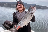 Hooked On Fishing Charters Salmon Fishing | 6 Hour Charter Trip fishing Inshore 