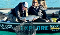 Explore Kenai LLC Kasilof River Fishing Guides | Seasonal King and Silver Salmon Charters (May to June) fishing River 