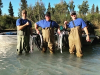 Explore Kenai LLC Salmon Fishing in Alaska | Private Half or Full Day Charter Trip fishing River 