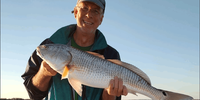 Capt. David Roberson Fishing Charters Fishing at Mosquito Lagoon fishing Inshore 