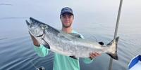 Kinn’s Sport Fishing Fishing Charter on Lake Michigan | Algoma 38' 5-Hour Trip fishing Inshore 