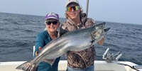 Kinn’s Sport Fishing Charter Fishing on Lake Michigan | Algoma 38' 6-8 Hour Trip fishing Inshore 