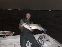 Just N Tyme Guide Service Belmar, NJ 6 Hour Striped Bass Trip fishing River 