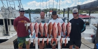 Tail Raiser Charters Charter Fishing in the Gulf of Mexico | June to August Seasonal Charter fishing Offshore 