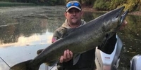 716 SportFishing Fishing Charters Olcott NY | Salmon Fishing Trips fishing River 
