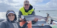 Brock Johnson’s Guide Service Salmon Fishing Columbia River | Private 8 Hour Charter Trip fishing River 