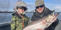 Brock Johnson’s Guide Service Salmon Fishing on the Columbia River | Shared 6 Hour Morning Salmon Hunt fishing River 