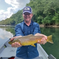 Little Red Fly Fishing Trips Half Day Fly fishing in Heber Springs, AR  fishing River 