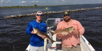 Jean Lafitte Harbor Charters Charter Fishing in Louisiana | 24 Hour Fishing Trip Catch n Cook & Lodging - 24' Express fishing Inshore 