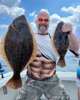 Nearfall Fishing Charters Belmar, NJ Fluke Trip (June to September) fishing Inshore 
