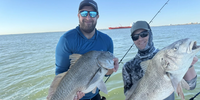 Half Day Morning Guided Fishing Trip In Galveston– Redfish, Trout and Sheepshead