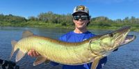 Full Day Muskie Fishing Trip in Van Buren, Maine