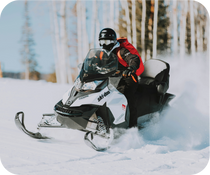 Snowmobiling