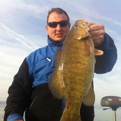 Bass Fishing Lake Erie