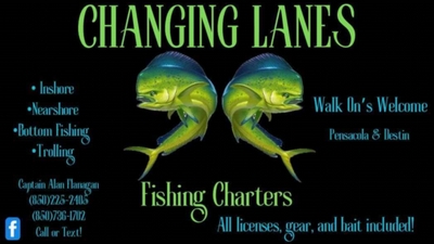 Changing Lanes Fishing Charters LLC