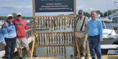 Fishing Charters in Lake Erie | Full Day 7-Hour (PM) Seasonal Private Trip