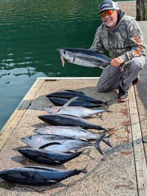 Tuna Charter – $425 Coos Bay 