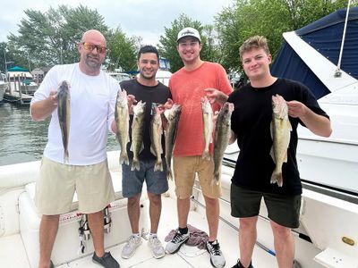 Private 4 Hour Walleye & Perch Fishing Charter 