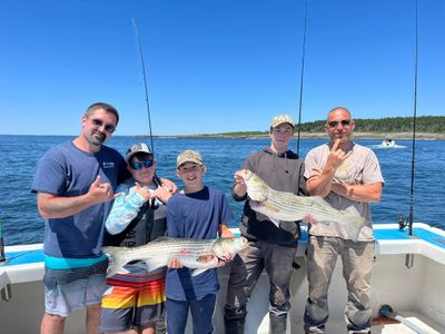 Boothbay Harbor, ME Striper Fishing Trip