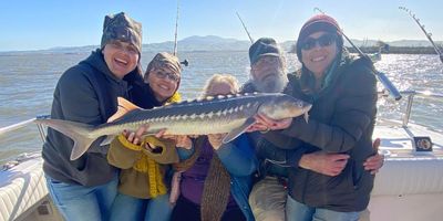 Fishing Charter California | Shared 8 hour Morning Sturgeon Hunt