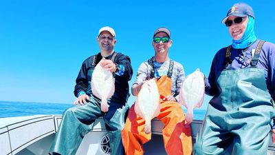 Noon Fishing of Winter Flounder!