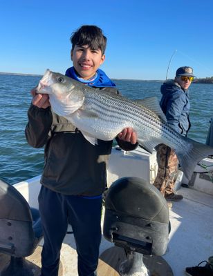 Striper Fishing in Lake Texoma