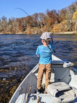 Private 6-Hour Salmon and Steelhead River Fishing Trip