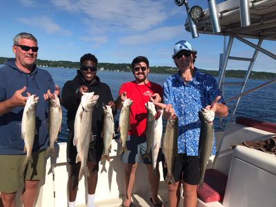 Traverse City Charter Fishing Trip | 4 hour AM fishing charter