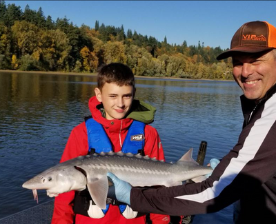 Columbia River Fishing Charter | 8 Hour Sturgeon Fishing Trip