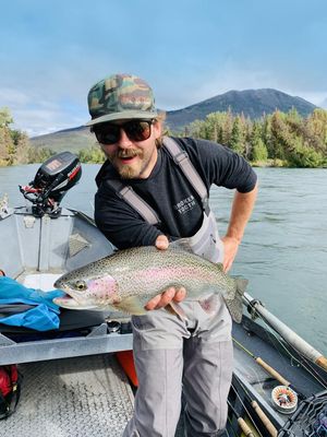 Fly Fishing Kenai River - Trophy Trout Fishing