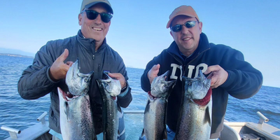 Salmon Fishing In British Columbia | 6 Hour Charter Trip 